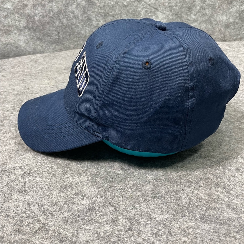 Lands End Men's Baseball Hat Cap Blue Adjustable One Size Strapback - Picture 3 of 7